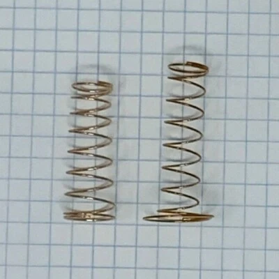Universal Valve Springs, Brass Instrument, Bottom Action Springs, Set of 3