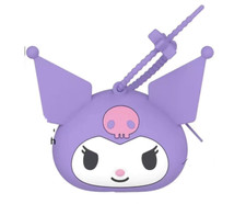 Sanrio Hello Kitty and Friends Kuromi Coin Purse Zipper Silicone Coin Pouch New