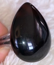 Semi-precious Gemstone Quartz Crystal Adjustable Teardrop Ring