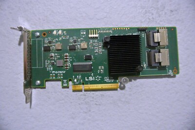 IBM LSI Internal SATA/SAS 9211-8i 6Gb/s RAID Controller H3-25250-02B PCIe SFF LP