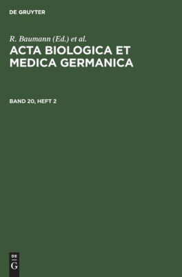 Acta Biologica Et Medica Germanica