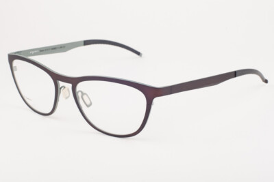 Orgreen MONTPARNASSE 503 Matte Brown / Matte Jade Titanium Eyeglasses 52mm