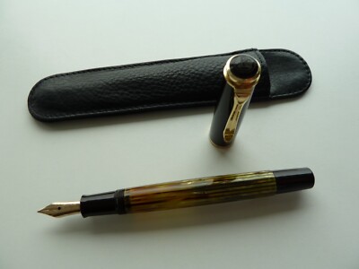 Pelikan M400 Schildpatt Tortoise Brown  - Füllfederhalter -  14k M-Feder