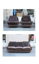 SALOTTO ANNI '70, FODERATO IN TESSUTO CACHEMIRE / SALOTTO COMPLETO / SALOTTO 