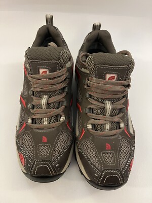 North Face Womens Gore Tex ATRK-BP7-T246 Brown Hiking Trail Shoes U.S Size 7.5