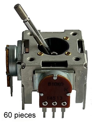 2-Axis Compact Analog Potentiometer Joystick TX-26PLR-B10K 60 pieces USA