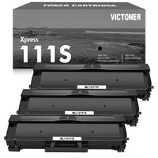 3 Pk MLTD111S MLT-D111S Toner Cartridge For Samsung Xpress M2020W M2070FW 111S