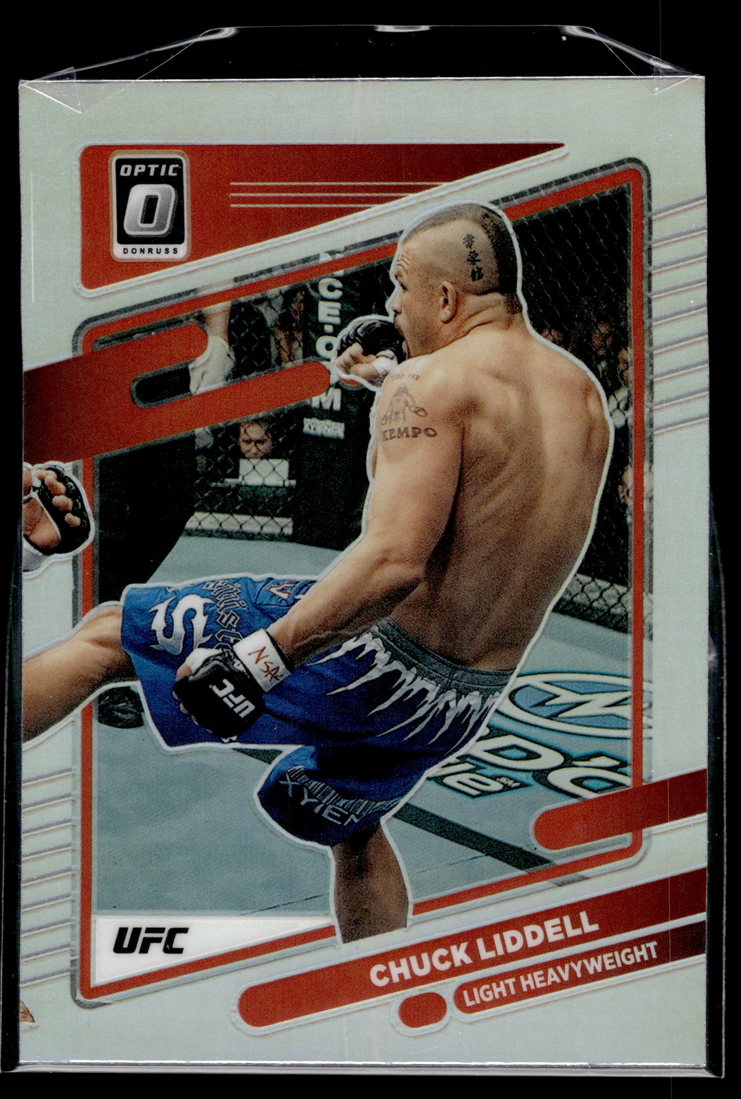 Chuck Liddell 2022 Panini Donruss Optic UFC Holo Silver Prizm A Card  #17