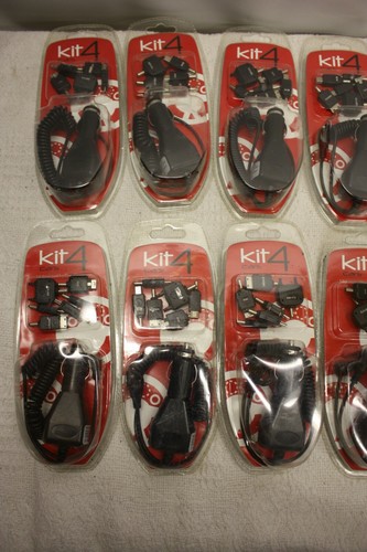 LOTE DE TRABAJO 10 X CARGADORES IWANT KIT4 COCHE UNIVERSAL EN COCHE CARGADOR MULTI CONEXIÓN - Imagen 4 de 6