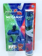 New PJ Masks Megamat w/Catboy Car & Cones Mat 36" x 10" Play Mat w/vehicle