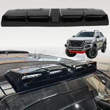 Gloss Black Roof Top Light Bars Lamp with LED DRL Fits for NISSAN Navara 2023+