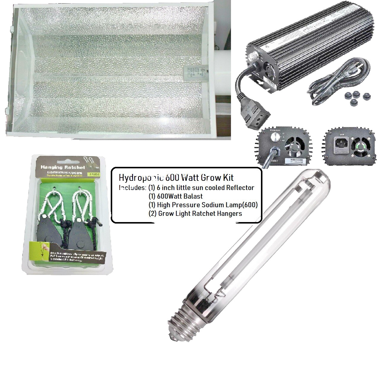 System Set Kit For Plant Growing 6" Xxl