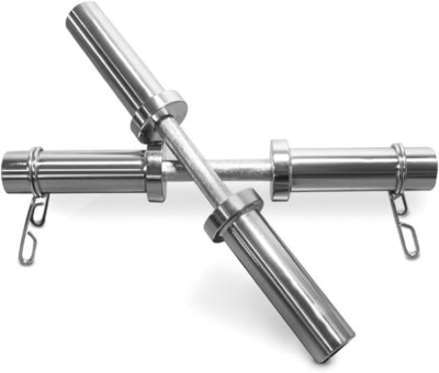 16 inch Olympic Dumbbell Handles, 150LBS Weight Capacity Steel Dumbbell Handles