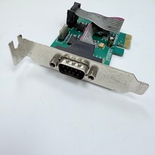 Syba SI-PEX15037 PCI Express x1 2 Port Serial DB9 RS-232 Card Low Profile