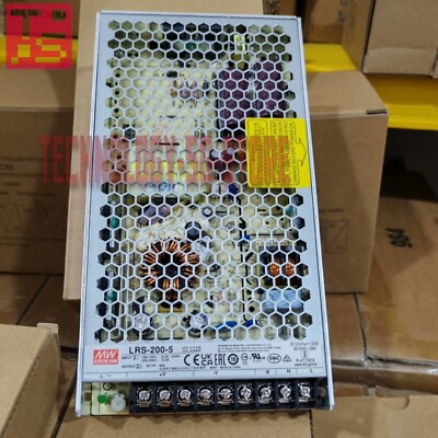Mean Well LRS-200-5 |5V40A  Switch Power Supply # 1pcs New In Box