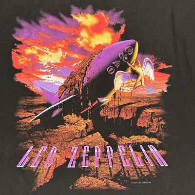 vtg LED ZEPPELIN 1994 T Shirt winterland tag xl | eBay