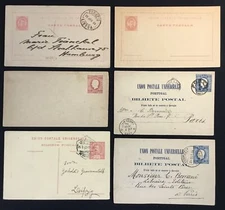 PORTUGAL COLONY 11 x PS CARD --(*) / 0 --F/VF 