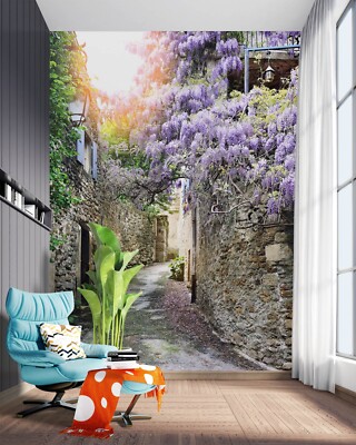 3D Blumenpfad C6559 Tapete Wandbild Fototapete Abnehmbarer Amy 23
