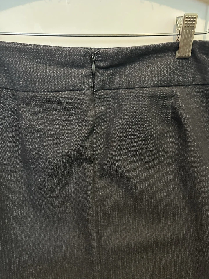 Черная многоярусная юбка Larry Levine 12 слоев сбоку на молнии эластичная - Изображение 4 из 4