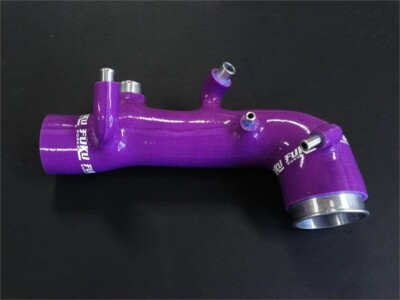 Subaru Impreza WRX STI Silicone Purple Turbo Inlet Pipe Snakeskin Fuku Works