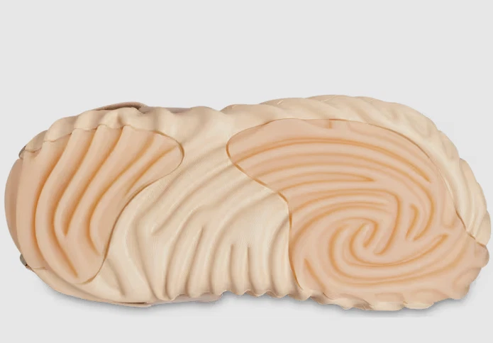 Salehe Bembury X Crocs The Pollex Clog Kids 208600-1MJ sopa de pedra EUA tamanho J2 novo na caixa - Imagem 4 de 4