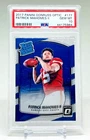 PATRICK MAHOMES II 2017 PANINI DONRUSS OPTIC RATED ROOKIE PSA 10 CHIEFS AF1