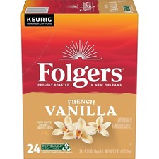 French Vanilla Artificially Flavored Mild Roast Coffee K-Cup Pods for
