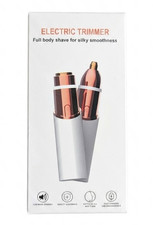 Rechargeable Electric Trimmer Full Body Shaver Hair Remover USB Champagne Gold