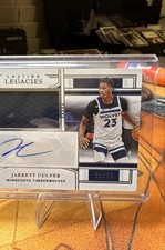 2020-21 Panini National Treasures - Lasting Legacies Jarrett Culver #LL-JCU /99 