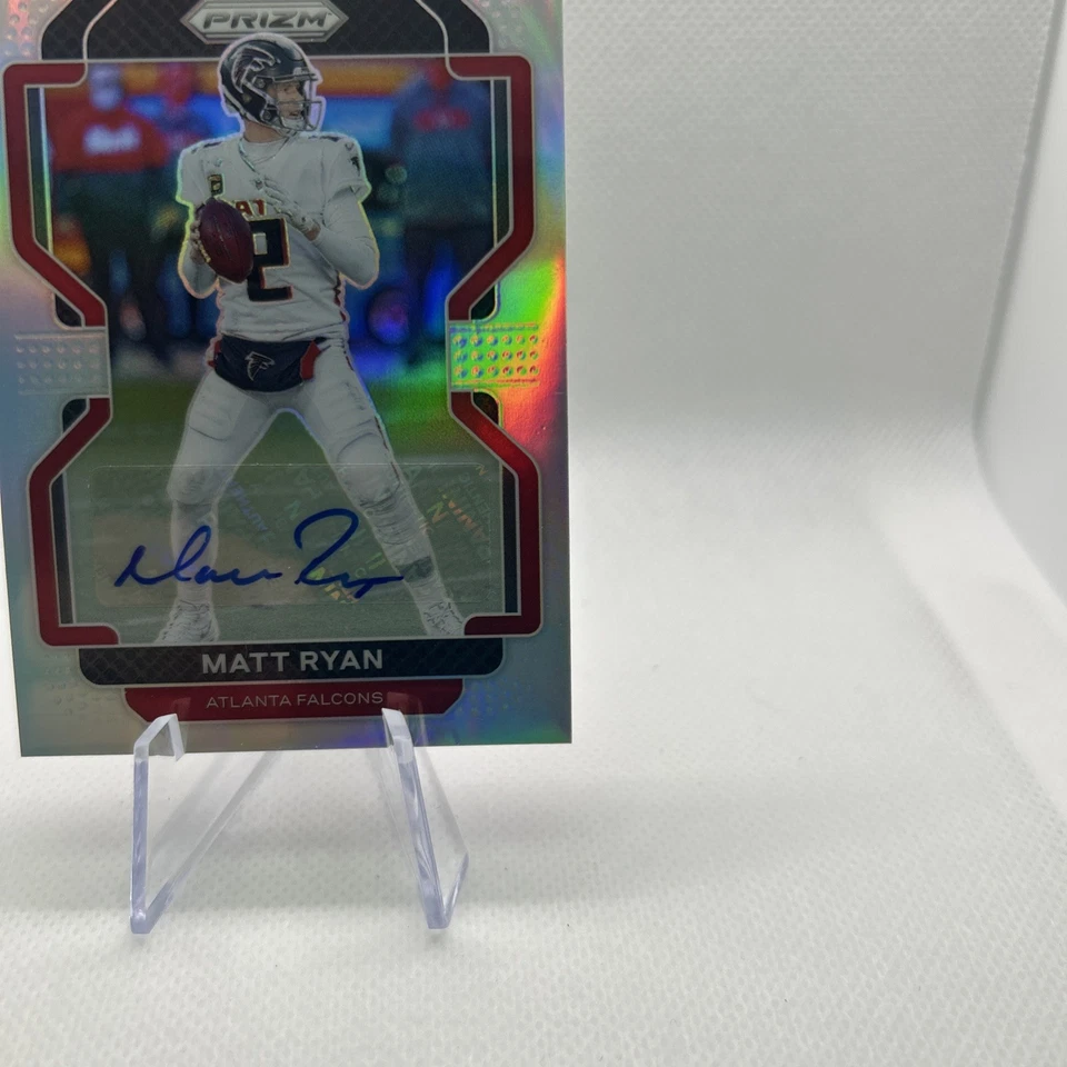 2021 Panini Prizm Matt Ryan #324 Silver Prizm Autographs (AU) - Image 4 of 4