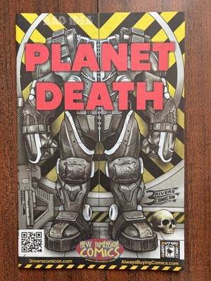 PLANET DEATH 0 - Jim Rugg New Dimension Comics variant - Bad Idea 2025
