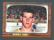 BOBBY ORR Rookie Card Reprint, 1966-67 OPC Hockey Card #35, MINT Beauty. rookie card picture