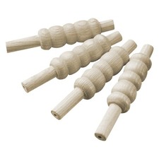 Kookaburra Childrens/Kids Match Cricket Bails (Pack of 4) (RD2562)