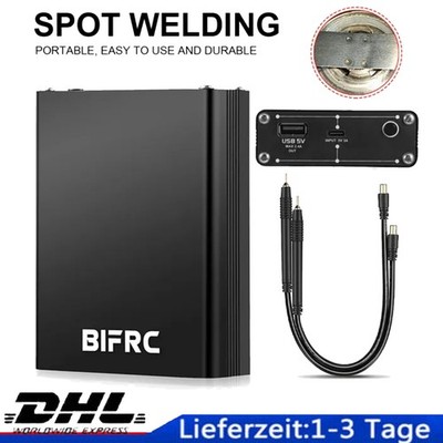 Mini Punktschweißgerät/Spot Welder DIY Schweißmaschine 5000mah Für 18650 Akku DE