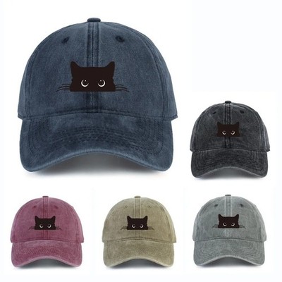Baseball Cap - Verstellbar Katzen Katzenmotiv Cats Lover Süß Dad Hat Cap Kappe