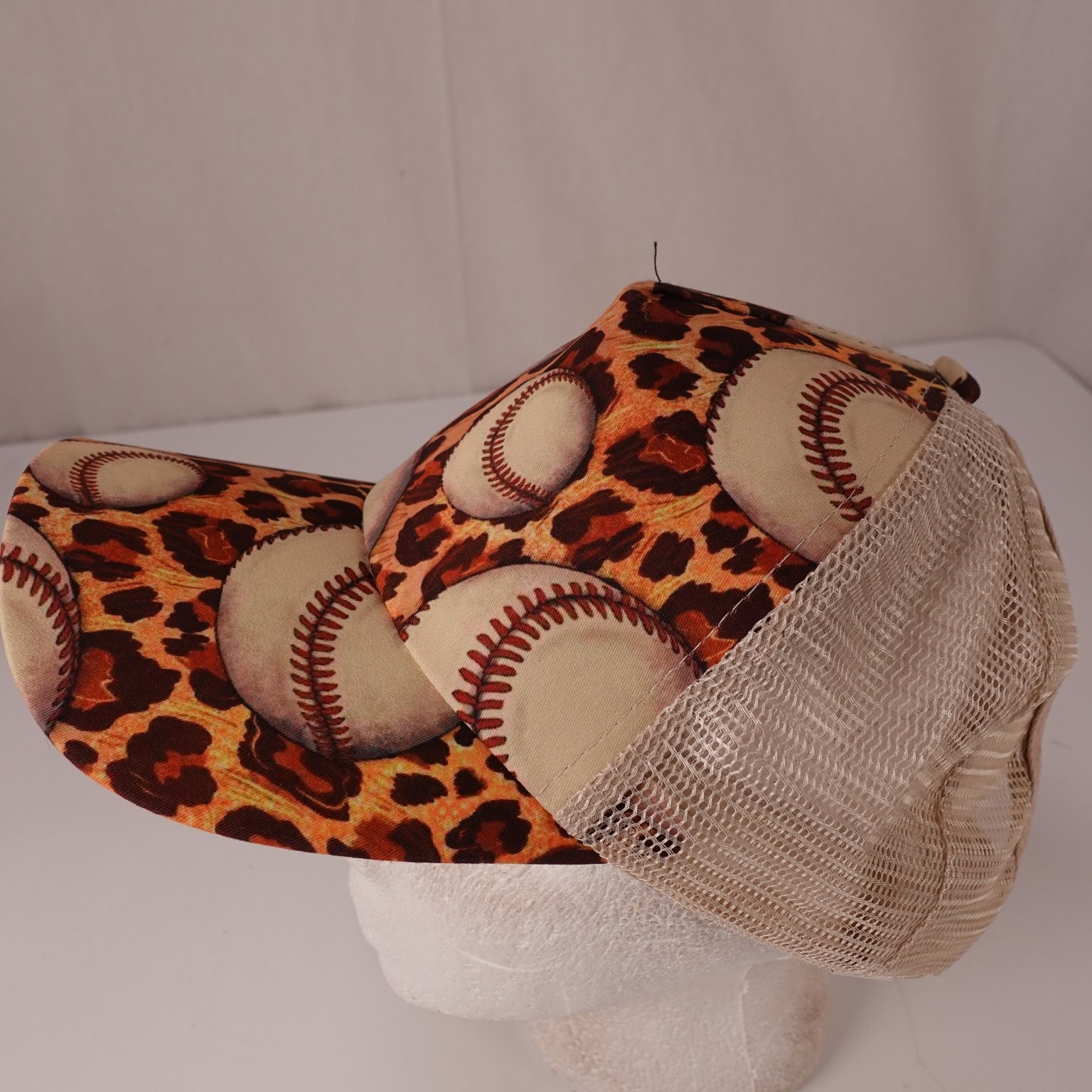 Women's Leopard Baseball Hat Adjustable Ponytail … - image 2