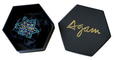 YAACOV AGAM Kippa Skullcap 18/25 AP Artist Proof Star of David Original Box