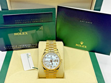 Rolex Day-Date 36 128238 Green Graduated Diamond