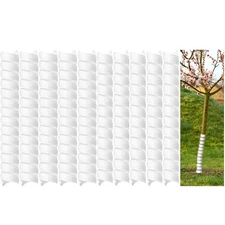 10 Pack Plastic Spiral Tree Trunk Protector Tree Bark Protector Tube Wrap