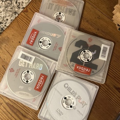 ARB1978‐1990　REDBOX　DVD5枚セット　DVDbox c2 Used 5 Dvd Movie Video Redbox Get Hard Childs Play 22 Furious 7 It