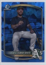2025 Bowman Chrome Sapphire Edition Prospects Image Variation Tommy White 1bi0