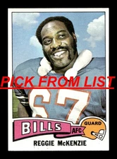 1975 Topps Football #266-527 EX/EX-MT Pick From List ALL PICTURED pp4