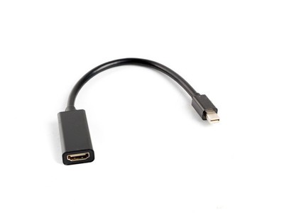 5901969408683 Mini DisplayPort adapter (M) -> HDMI (F) on the cable LANBERG