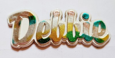 Debbie Magnet Personalized Name Rubber Novelty Free Shipping