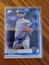 2019 Topps Series One Jakob Junis Signed IP Auto Kansas City Royals Baseball MLB