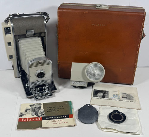Polaroid Land Camera 2000 Mit Case Ever Ready für Sx-70 Film 70er 80er 90er