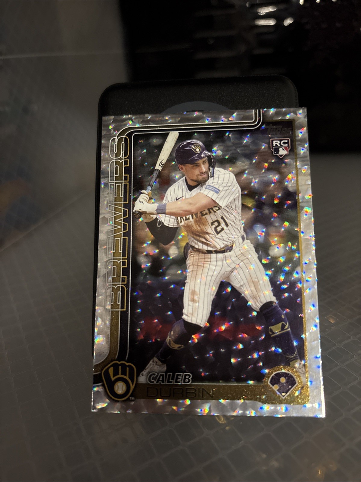 2025 Topps Update Series - Caleb Durbin #US170 Diamante Foil (RC)