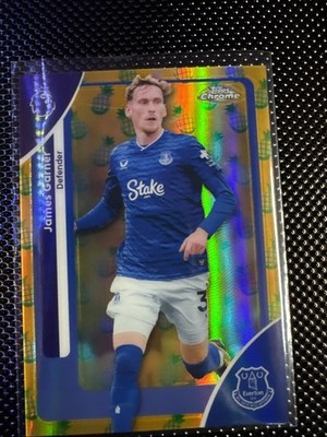 Topps Chrome Premier League 2025/26 James Garner Pineapple Blast