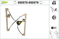Valeo Fensterheber 850578 FüR VW 9A6 9N2 9A2 Polo 9A4 4 12V 16V FSI TDI GTI Cup