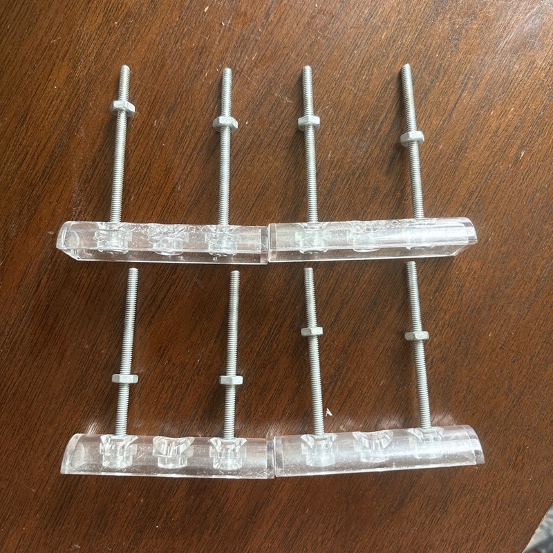 SK8OLOGY Skateboard Wall Mount- CLEAR  1 Piece BRAND NEW/NORMAL COST $12 Per